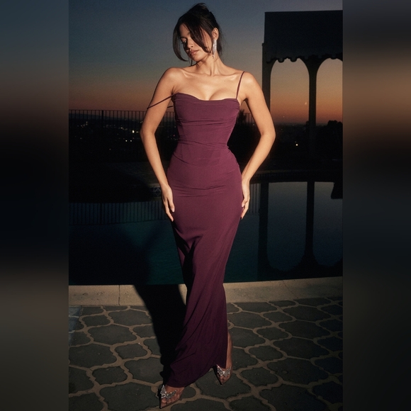 House of CB Dresses & Skirts - Merlot House Of CB 'Lani'- XS (plus cup!)